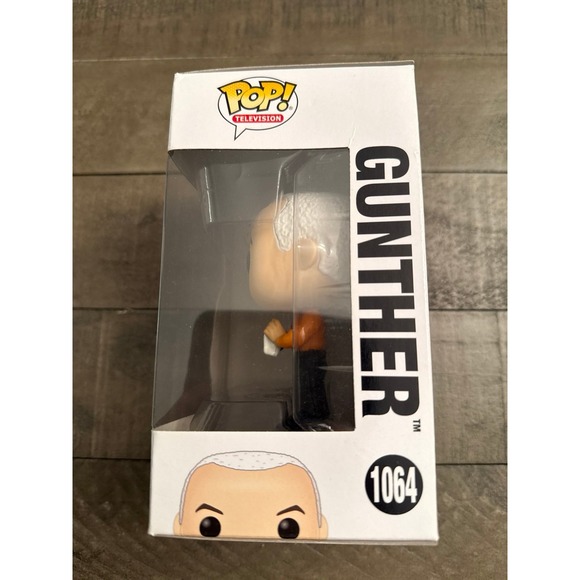 NWT Funko Pop Friends Gunther 1064 - Picture 6 of 6